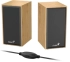 Озвучителна система Genius тонколони Speakers 2.0 - SP-HF180 - 6W, USB, Pine Wood снимка 3