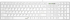 Genius клавиатура Slim Keyboard SlimStar 126 White - Copilot, Low profile Chocolate снимка 1