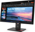 Монитор LENOVO T27QD-40, 27" 120Hz, QHD 2560x1440 16:9, 1x DP, 1x HDMI, 1x USB-C, 1x RJ45, Черен снимка 3