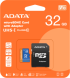 ADATA Premier microSDHC 32 GB DXCM+A UHS-I CL10A1 снимка 3