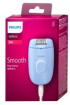 Bundle PHILIPS епилатор BRE228-00 x 6, 1 настройка на скоростта, четка за почистване, син снимка 2