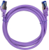 Медна пач корда Patch cable S-FTP Cat.6a 7.5m, Purple, Flex, C6A089S снимка 2