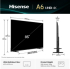 Телевизор Hisense 85" A6Q, 4K Ultra HD 3840x2160, DLED, DFA, Precision Colour, HDR 10+, Smart TV, Gaming Mode, DVB-T2-C-S2 снимка 2