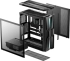 DeepCool кутия Case EATX - GENOME III - 420 mm AIO Pre-Installed, LCD Display снимка 10