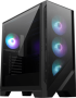 Кутия MSI MAG FORGE 321R AIRFLOW, Mid-Tower, ATX-M-ATX-ITX, 2x USB 3.2, 1x USB 3.2 Gen 2x2 Type-C, 1x Audio-Mic, LED Button, ARGB Hub снимка 1
