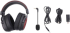 Безжични геймърски слушалки Redragon Luna Pro H540-PRO с Bluetooth и кабел - черни снимка 7