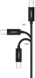 Кабел за принтер UGREEN US241 USB-C към USB-B 2.0, 1 м - черен снимка 2