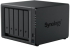 Мрежов сторидж (NAS/SAN) Synology NAS DS1525+, за 5 диска, AMD Ryzen V1500B, 8GB DDR4, 300 TB, 2x M.2 NVMe слота, 2x 2.5GbE LAN порта, черен снимка 1