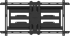 Стойка за телевизор Neomounts Level-850 Wall Mount (full motion, 3 pivots, VESA 800x400) снимка 3