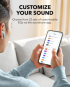 Bluetooth слушалки Anker Soundcore K20i, BassUp Tech, IPX5, светло сини снимка 5