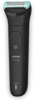 PHILIPS Водоустойчив тример за тяло Series 7000, Система за бръснене Triple Protect, 120мин безжична работа, черен снимка 2