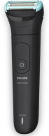 PHILIPS Водоустойчив тример за тяло Series 7000, Система за бръснене Triple Protect, 120мин безжична работа, черен снимка 3