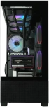 Zalman кутия Case ATX - Chronix BLACK - 3 x 120 mm A-RGB, USB-C, Tempered Glass снимка 4