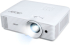 Проектор Acer Projector P1258i, DLP, XGA (1024x768), 4800 ANSI Lumens, 20000:1, 1.3x, 2x HDMI (1.4a), VGA, RCA, Audio in/out, White снимка 1