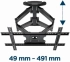 Gembird стенна стойка за телевизор TV Mount - WM-75ST-01 - 32"-75", 45.5 kg снимка 4