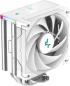 Охладител за процесор DeepCool AK400 DIGITAL SE WH, Intel, AMD, 500-1850 RPM, 60.99 CFM, 12 V, 28 dB, PWM Control, RGB LED, LED Digital дисплей, Бял снимка 1