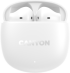 Слушалки Canyon OnGo 13, In-Ear, Bluetooth 5.4, Микрофон, 32 Ω, USB Type-C, Бял снимка 3