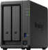 Мрежов сторидж (NAS/SAN) Synology NAS DS725+, за 2 диска 3.5-2.5, 2x M.2 NVMe, черен снимка 1