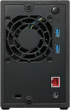 Мрежов сторидж (NAS/SAN) Asustor AS1202T, 2 bay NAS, Realtek RTD1619B, Quad Core, 1.7 GHz, 1GB DDR4 (not expandable), 2.5GbE x1, 3 x USB 3.2 Gen 1 снимка 4
