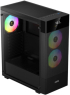 Кутия Gamdias AURA GC5 ELITE ARGB BK, ATX, Middle Tower, закалено стъкло, USB 3.0, USB 2.0, черен снимка 2