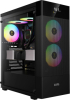Кутия Gamdias AURA GC5 ELITE ARGB BK, ATX, Middle Tower, закалено стъкло, USB 3.0, USB 2.0, черен снимка 1