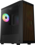 Кутия Gamdias AURA GC4 ELITE ARGB, Mid Tower, ATX, Micro ATX, Mini ITX, USB 3.0, LED бутон, прозрачен страничен апак, Черен снимка 2