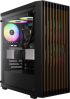 Кутия Gamdias AURA GC4 ELITE ARGB, Mid Tower, ATX, Micro ATX, Mini ITX, USB 3.0, LED бутон, прозрачен страничен апак, Черен снимка 1