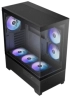 Кутия Gamdias AURA GC12, ATX, Middle Tower, закалено стъкло, 6x 120 mm вентилатори, USB 3.1 Type-C, USB 2.0, черен снимка 3