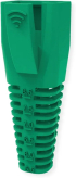 Конектор / букса Roline 12.01.1113 :: Kink, защитна обувка за RJ-45, 10 бр. , зелен снимка 2