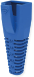 Конектор / букса Roline 12.01.1114 :: Kink, защитна обувка за RJ-45, 10 бр. , син снимка 2