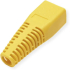 Конектор / букса Roline 12.01.1112 :: Kink, защитна обувка за RJ-45, 10 бр. , жълт снимка 3