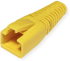 Конектор / букса Roline 12.01.1112 :: Kink, защитна обувка за RJ-45, 10 бр. , жълт снимка 1