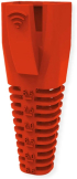 Конектор / букса Roline 12.01.1111 :: Kink, защитна обувка за RJ-45, 10 бр. , червен снимка 4