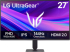 Монитор LG 27G411A-B, UltraGear 23.8" IPS, 144Hz, Full HD 1920x1080, HDMI, DisplayPort, LG Switch, Reader mode Tilt, Black снимка 1