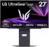 Монитор LG 27GX700A-B, UltraGear 26.5" OLED, 0.03ms GtG, 280 Hz, 1500000:1, 300cd-m2, QHD 2560x1440, Height Adjustable снимка 1