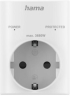 Контакт HAMA, вградена защита от пренапрежение, шуко, 3680W, 250V, 16А, бял снимка 2