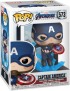 Фигурка Funko Pop! Marvel: Avengers Endgame - Captain America With Broken Shield Mjolnir #573 снимка 3