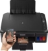 Мултифункционално у-во Canon PIXMA G3410, Wi-Fi, Print/Copy/Scan, 4800x1200 dpi, A4, черен снимка 5