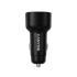 Принадлежност за смартфон Зарядно за кола CANYON OnDrive 60 PD, 2xUSB-C, 60W, черен снимка 5
