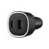 Принадлежност за смартфон Зарядно за кола CANYON OnDrive 85 PD, USB-A+USB-C, 85W, черен снимка 2