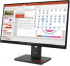 Монитор Lenovo ThinkVision T27-40 27" IPS, WLED, 1920x1080, 4ms, 48Hz - 120Hz, 300 cd-m2, 1500:1, HDMI, DP, VGA, USB hub, Черен снимка 2