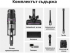 Прахосмукачка Eureka NEC520, 200W, вертикална, без торбичка, 20.3 kPa, 2000 mAh, черен снимка 6