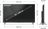 Телевизор Sharp 43HP5265E, 43" QLED Google TV, 4K Ultra HD 3840x2160 Frameless, 1 000 000:1, AQUOS, DVB-T-T2-C-S-S2, Active Motion 1000 снимка 8