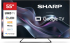 Телевизор Sharp 55HP6265E, 55" QLED Google TV, 4K Ultra HD 3840x2160 Frameless, 1 000 000:1, AQUOS, DVB-T-T2-C-S-S2, Google Assistant снимка 1