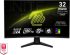 Монитор MSI MAG 32CQ6F, 31.5, 180Hz, 0.5ms, Rapid VA, WQHD 2560x1440, 400nits, VESA, Черен снимка 1