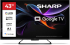 Телевизор Sharp 43HR7265E, 43" QLED Google TV, 144 Hz, 4K Ultra HD 3840x2160 Frameless, Google Assistant, Google Cast снимка 1