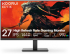 Монитор KOORUI E2711K, 27" 144 Hz, FHD (1920x1080) 16:9, 1x D-Sub(VGA), 1x HDMI, Черен снимка 1