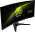 Монитор MSI MAG 346CQ, 34", 1ms, 180Hz, Rapid VA, 3440 x 1440 (UWQHD), 21:9, 300 nits, VESA, DP(1.4a), 2xHDMI 2.0b, Черен снимка 7