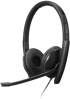 Слушалки LENOVO Gen2, on-ear, с кабел USB-C, сертифициран за Microsoft Teams, черен снимка 4
