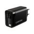 CANYON OnCharge 65RC, Вграден USB-C кабел 65W, USB Type-A, Power Delivery, Quick Charge, EU, Черен снимка 7